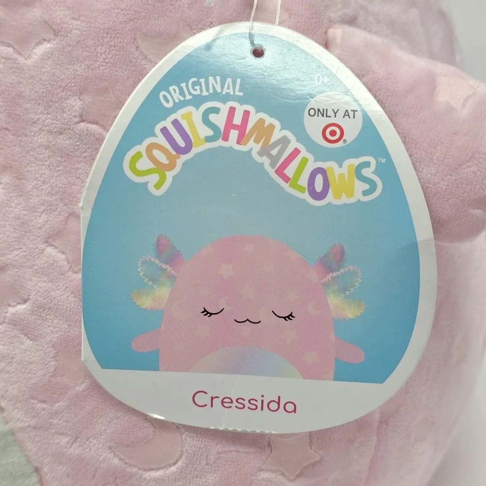 Squishmallows Cressida Axolotl Pink Glow in the Dark 11 Inch Target Exclusive